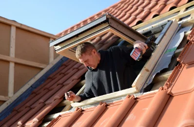 Pose de fenêtres de toit Velux au Merzer
